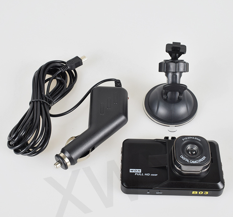 140 Degree Wide Angle Car DVR with Digital Camcorder Style 1