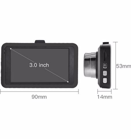 140 Degree Wide Angle Car DVR with Digital Camcorder Style 1