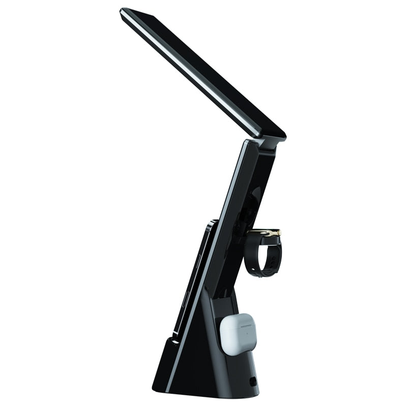 Wireless LED Charger Desk Lamp