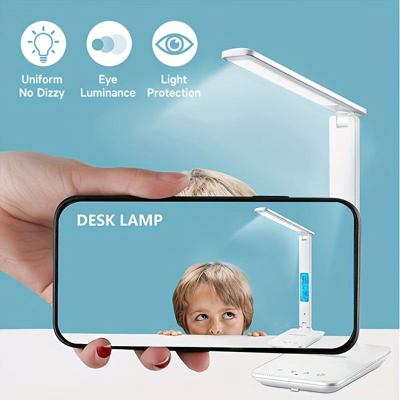 LED Desk Lamp With Wireless Charger