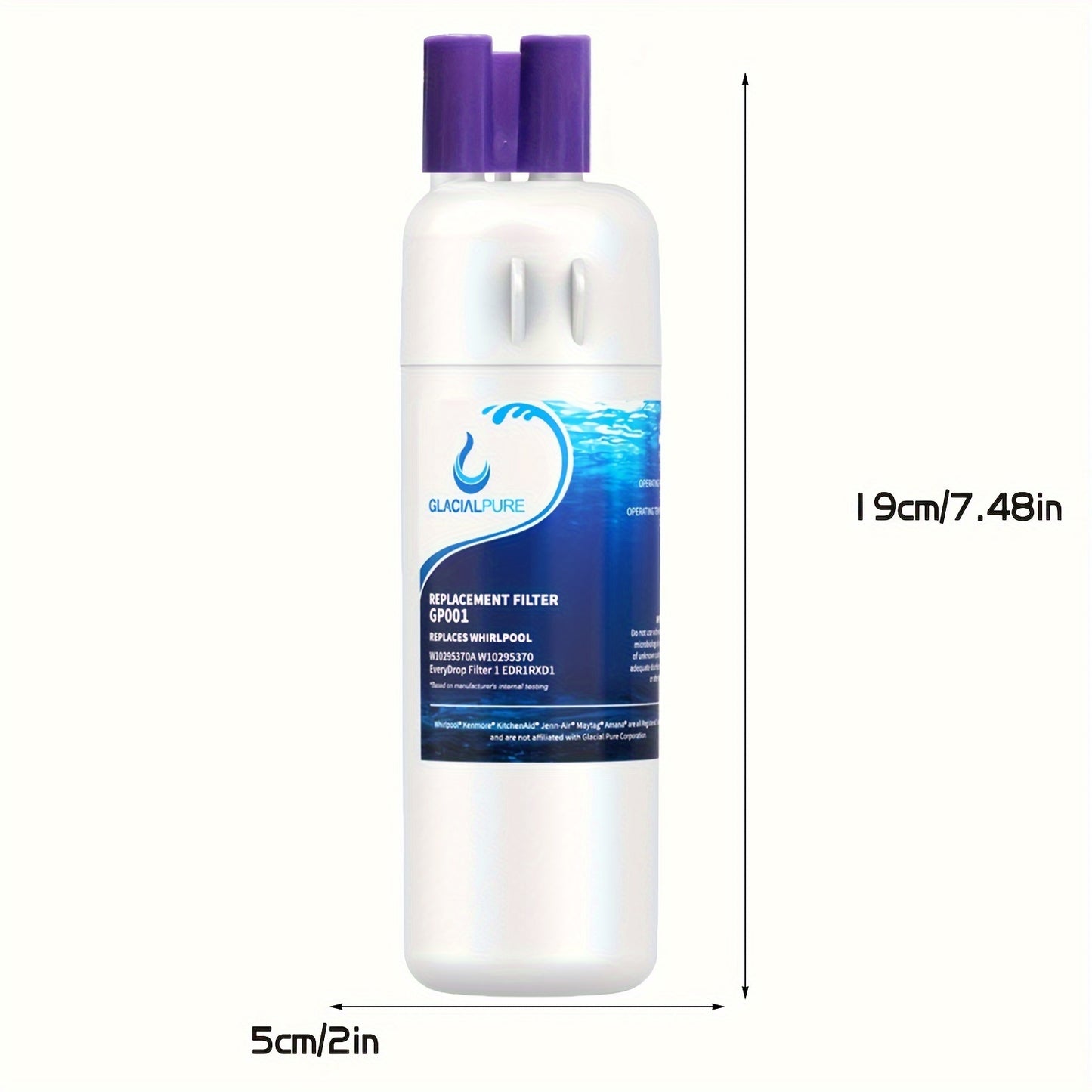 EDR1RXD1 Refrigerator Water Filter Replacement