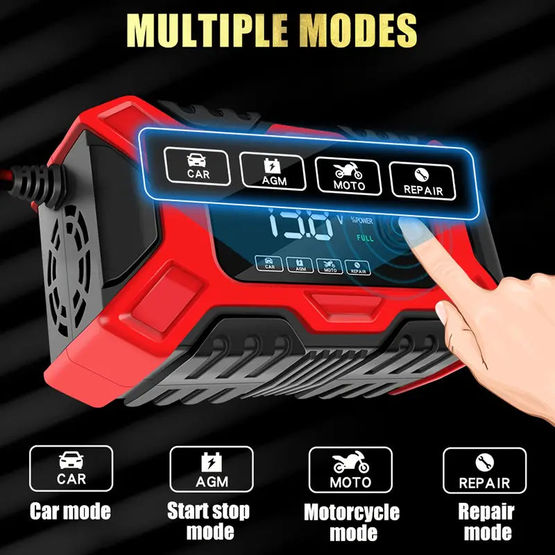 12V 6A Smart & Automatic Car Battery Trickle Charger
