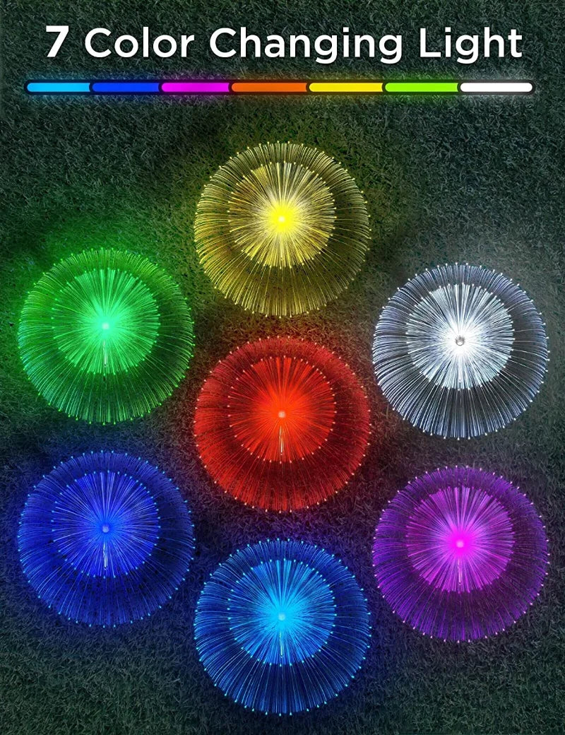 LED Solar Powered Double Layer Jellyfish Light