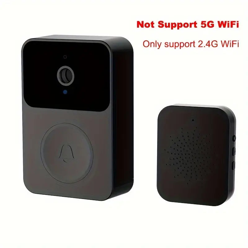 Wireless Video Smart Doorbell With Intercom