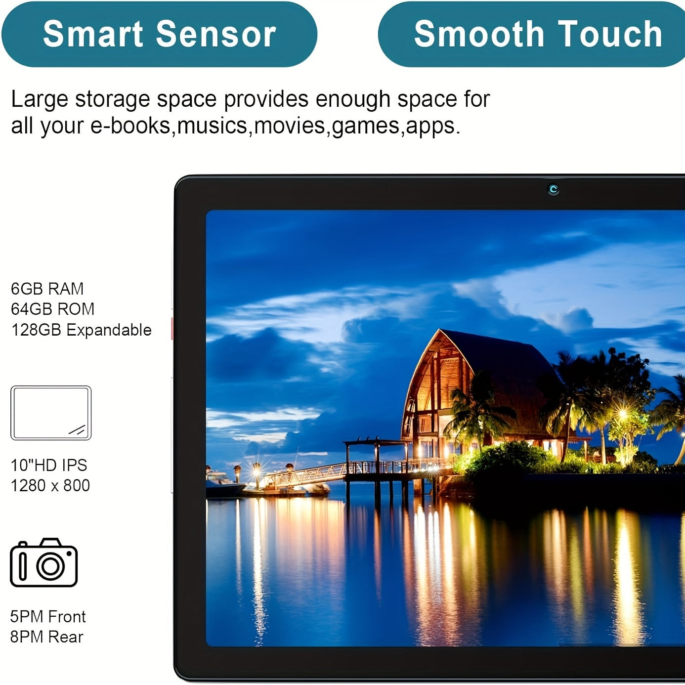 10 Inch Android 13 , Quad Core Tablet