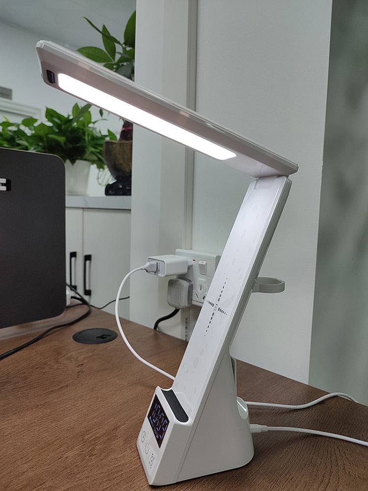 Wireless LED Charger Desk Lamp