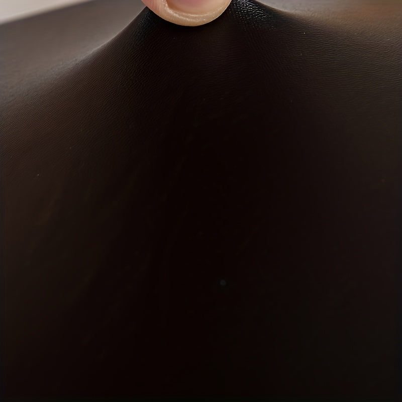 4/6pcs Waterproof PU Leather Dining Chair Slipcovers