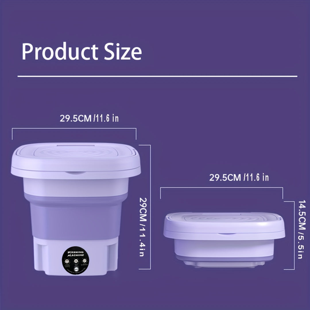 2.11 Gallons Portable Mini Washing Machine