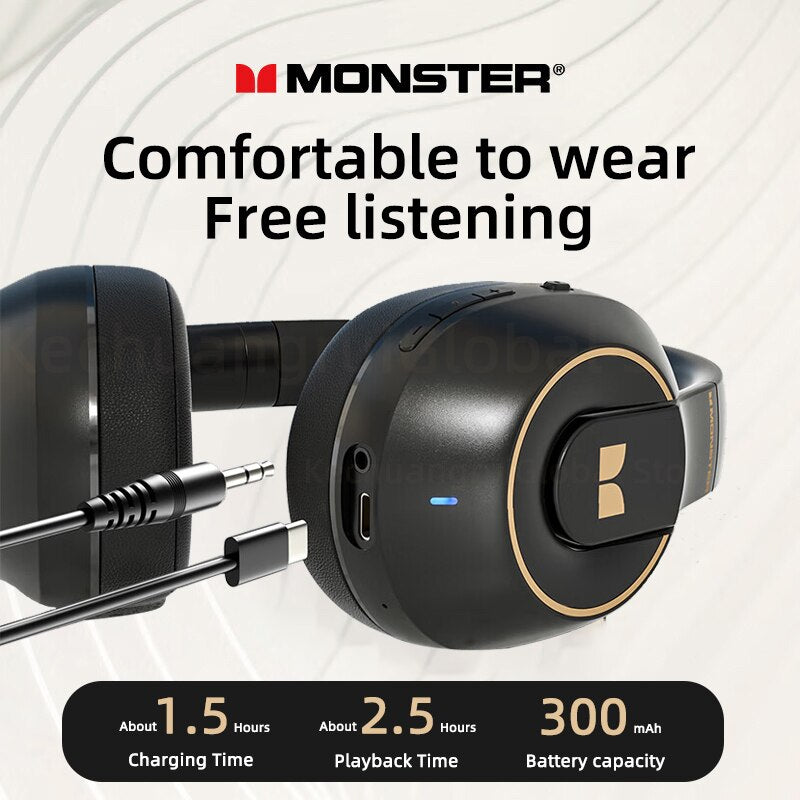 Monster Wireless Noise Reduction Headphones