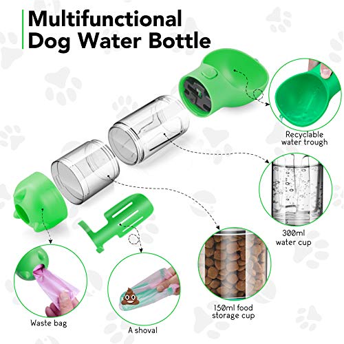 Multifunctional Portable Dog Water Bottle