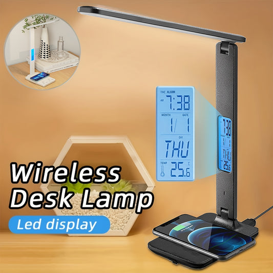 LED Desk Lamp With Wireless Charger