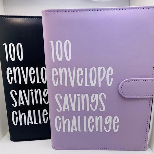 100 Envelope Cash Savings Challenge Binder
